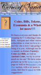 Mobile Screenshot of coinsofvariety.net